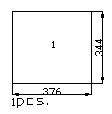 Denna siffra visar detaljritning, skapade med programmet för detaljer möbeldesign